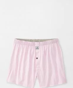 Peter Millar Nebraska Performance Boxer Short (Palmer Pink)