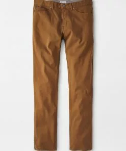 Peter Millar Ultimate Sateen Five-Pocket Pant (Hazelwood) Bottoms