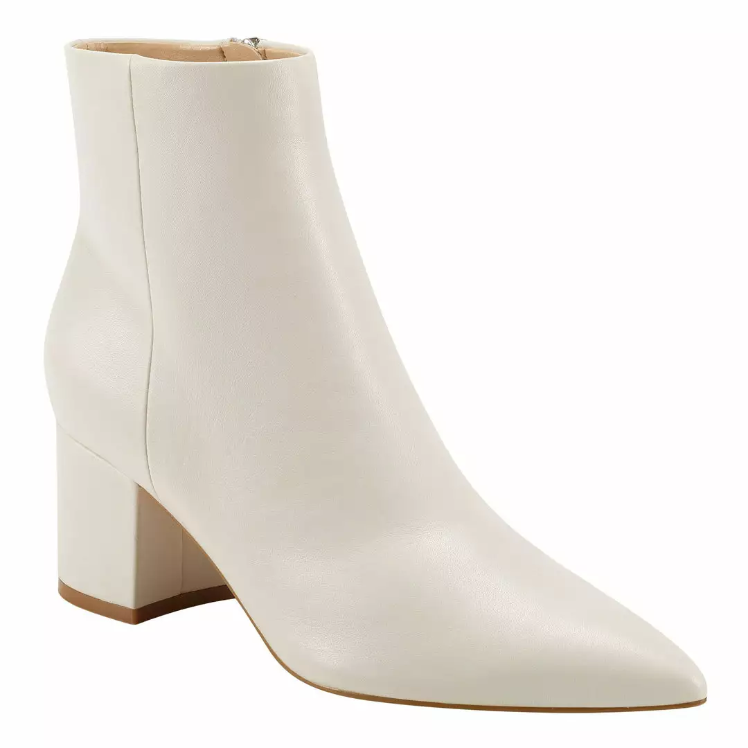 Marc Fisher Jarli Pointy Ankle Boot (Ivory Leather) Shoes 4 Marc Fisher Jarli Pointy Ankle Boot (Ivory Leather) Shoes