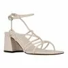 Marc Fisher Nayora Strappy Block Heel Sandal (Light Pink)