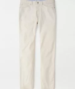 Peter Millar Bottoms Crown Comfort Poplin Five Pocket (Stone)