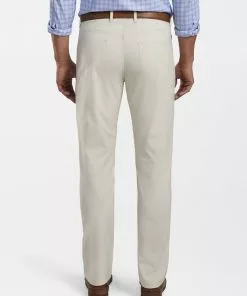 Peter Millar Bottoms Crown Comfort Poplin Five Pocket (Stone) 7 Peter Millar Bottoms Crown Comfort Poplin Five Pocket (Stone)