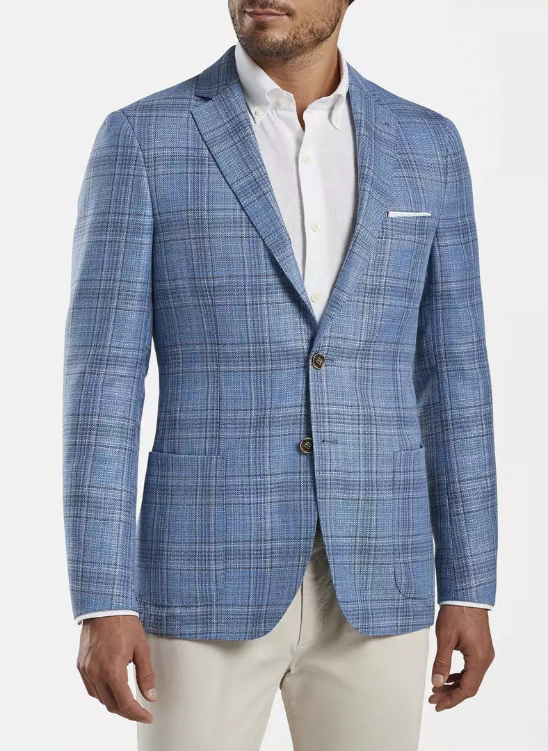 Peter Millar Riverside Plaid Soft Jacket 4 Peter Millar Riverside Plaid Soft Jacket