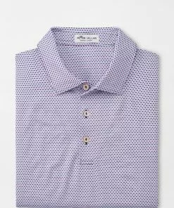 Peter Millar Salton Performance Jersey Polo (Sport Navy)