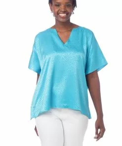 Crosby By Mollie Burch Tops Maggie Top (Biscayne Bay)