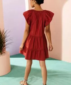 Marie Oliver Kara Dress (Clay)