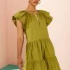 Marie Oliver Dresses Kara Dress (Moss) 1 Marie Oliver Dresses Kara Dress (Moss)