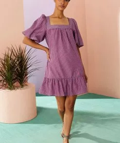 Marie Oliver Dresses Kaylee Dress (Berry)