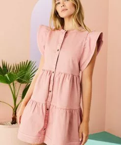 Marie Oliver Dresses Neelie Denim Dress (Shell)