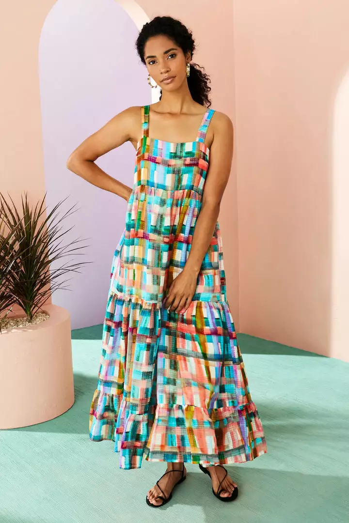 Marie Oliver Petra Dress (Madras) 4 Marie Oliver Petra Dress (Madras)