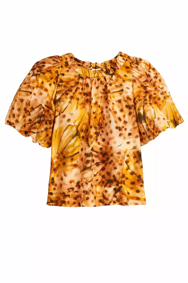 Marie Oliver Tops Wren Top (Golden Palm) 3 Marie Oliver Tops Wren Top (Golden Palm)