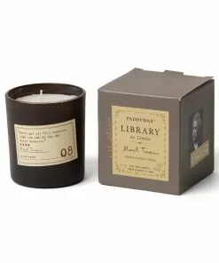 Paddywax Library 6.5 Oz Candle (Twain) Gifts For Him