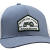 Peach State Pride And God Made A Farmer Trucker Hat Accessories