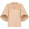 Anna Cate Tops Nina Top (Camel Suede)