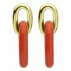 Sheila Fajl Small Shakedown Earrings (Orange) 2 Sheila Fajl Small Shakedown Earrings (Orange)