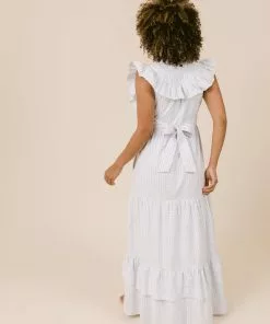 LaRoque Dresses Marlowe Dress (Blue Window Pane)