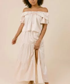 LaRoque Bottoms Sutton Skirt (Biscuit)