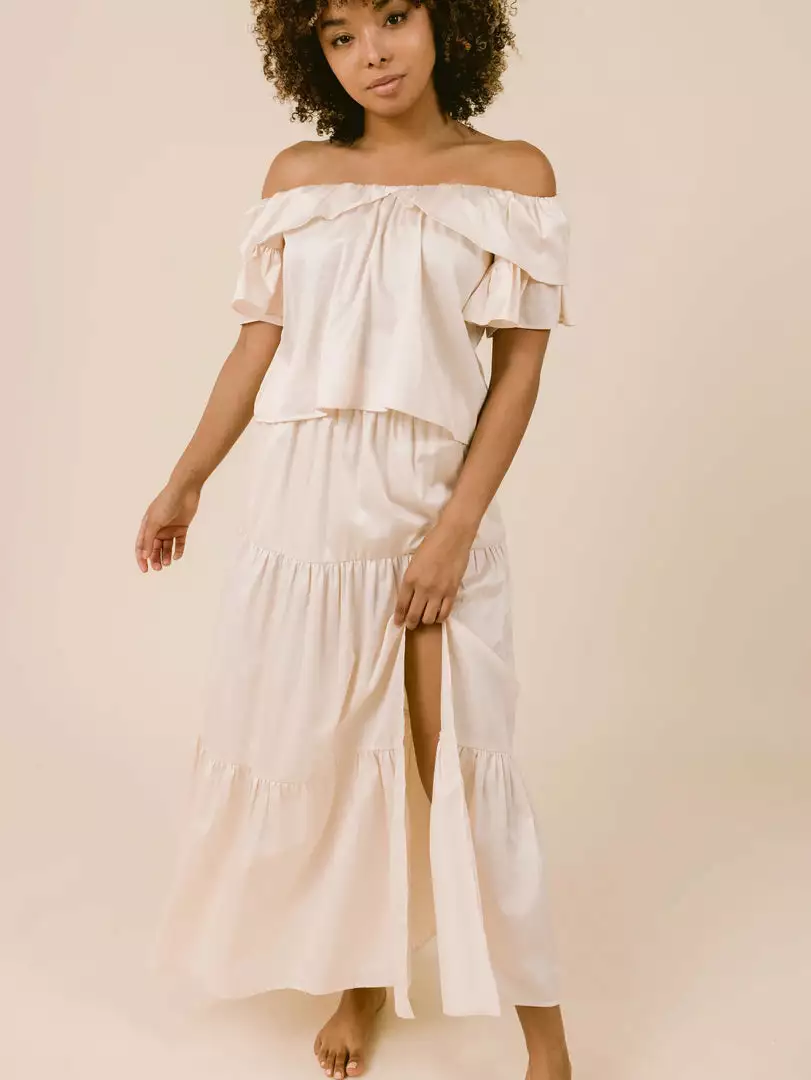 LaRoque Bottoms Sutton Skirt (Biscuit) 3 LaRoque Bottoms Sutton Skirt (Biscuit)