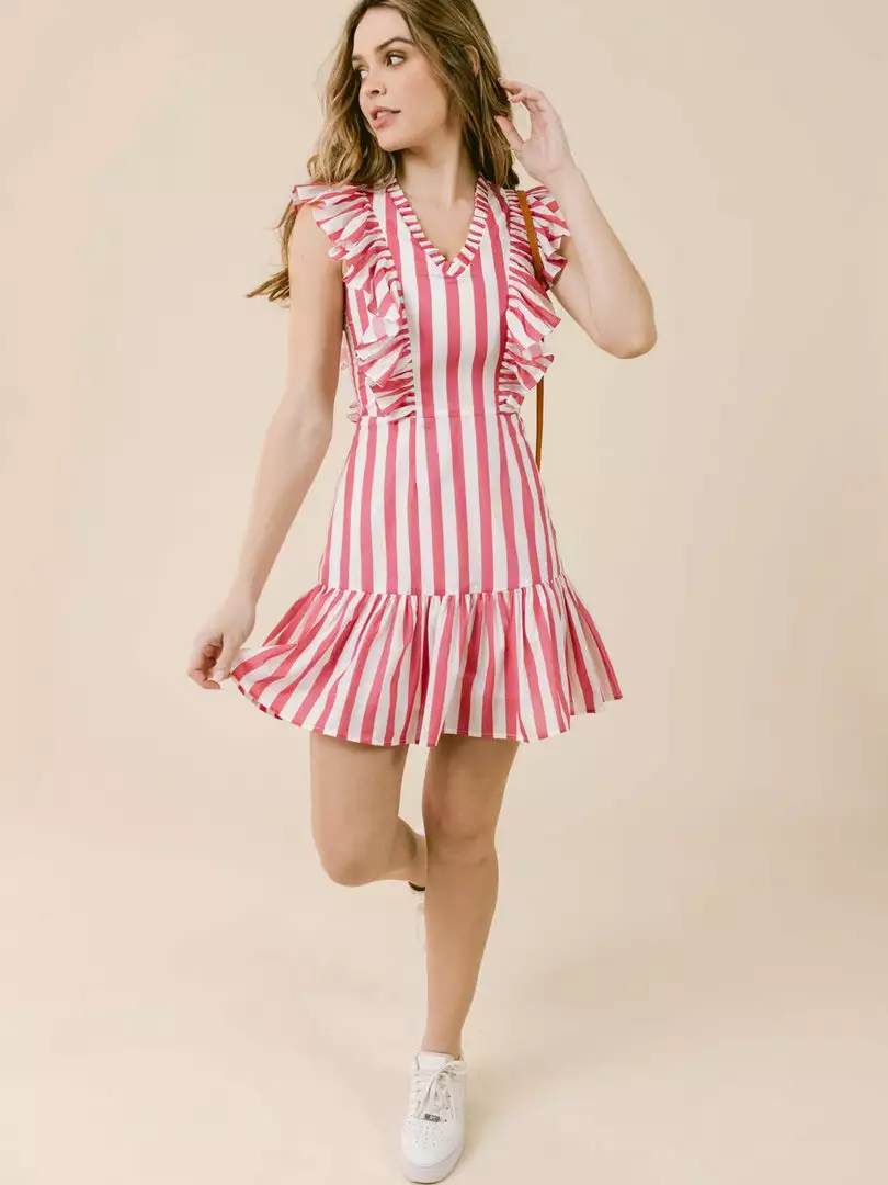 LaRoque Dolly Dress (Candy Stripe) 4 LaRoque Dolly Dress (Candy Stripe)