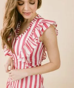 LaRoque Dolly Dress (Candy Stripe) 8 LaRoque Dolly Dress (Candy Stripe)