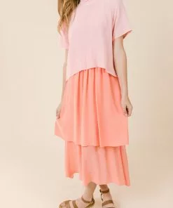 LaRoque Ty Dress (Pink Salt/Shrimp)