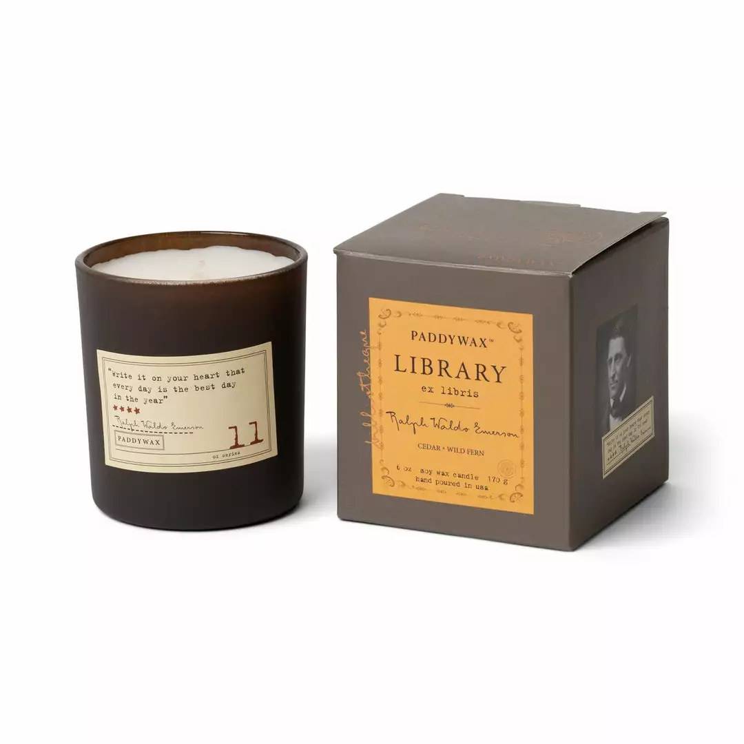 Paddywax Gifts For Him Library 6.5 Oz Candle (Emerson) 3 Paddywax Gifts For Him Library 6.5 Oz Candle (Emerson)