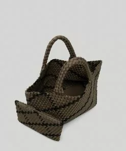 Naghedi Accessories St. Barths Medium Tote (Espresso)