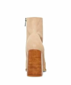 Steve Madden Julina Bootie (Taupe Suede) Shoes
