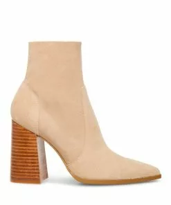 Steve Madden Julina Bootie (Taupe Suede) Shoes