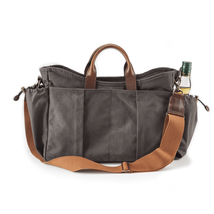 Tom Beckbe Accessories Canvas Utility Bag (Bark) 6 Tom Beckbe Accessories Canvas Utility Bag (Bark)
