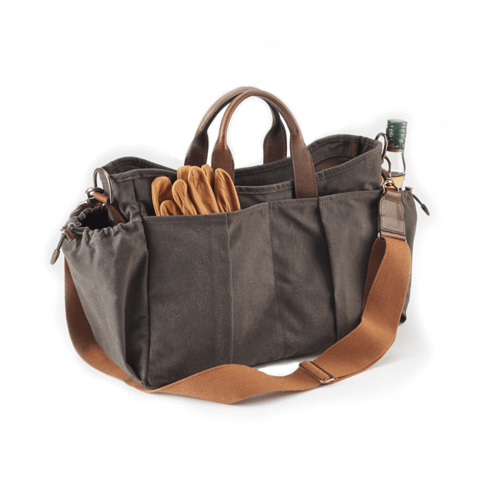 Tom Beckbe Accessories Canvas Utility Bag (Bark) 3 Tom Beckbe Accessories Canvas Utility Bag (Bark)