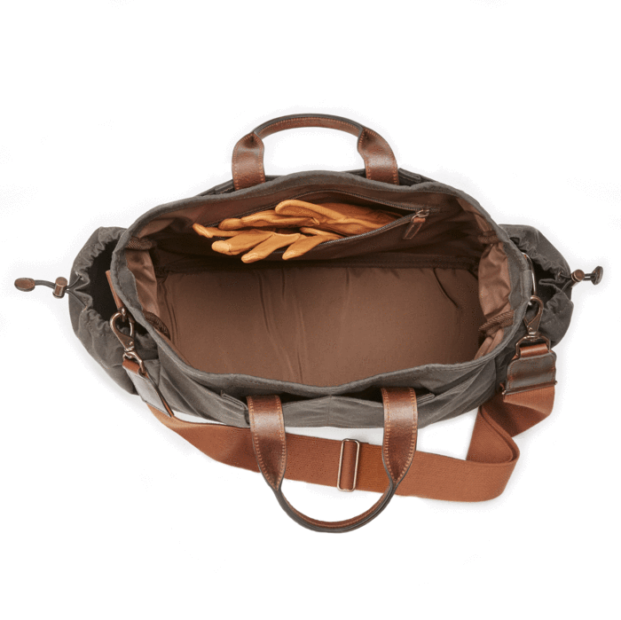 Tom Beckbe Accessories Canvas Utility Bag (Bark) 4 Tom Beckbe Accessories Canvas Utility Bag (Bark)