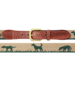 Smathers & Branson Accessories Hunting Dog Belt (Dark Khaki)
