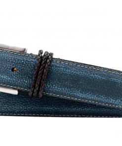 Martin Dingman Bermuda Braid Belt (Old Blue) Accessories