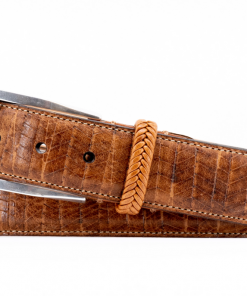 Martin Dingman Beau Seagrass Belt (Mocha) Accessories