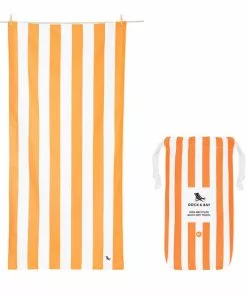 Dock & Bay Swim Quick Dry Towel (Cabana) Ipanema Orange XL