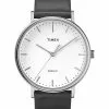 Timex Fairfield 41mm Leather Watch Accessories