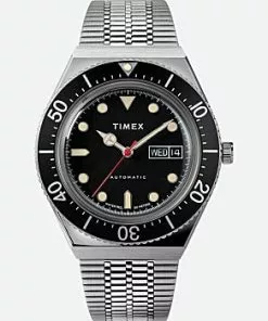 Timex Gifts For Him M79 Automatic 40mm Watch (Black)