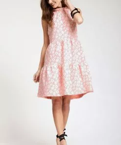 Tyler Boe Toni Jacquard Dress (Daisies)