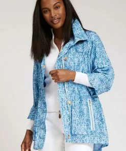 Tyler Boe Outerwear Newport Tile Slicker (Multi)