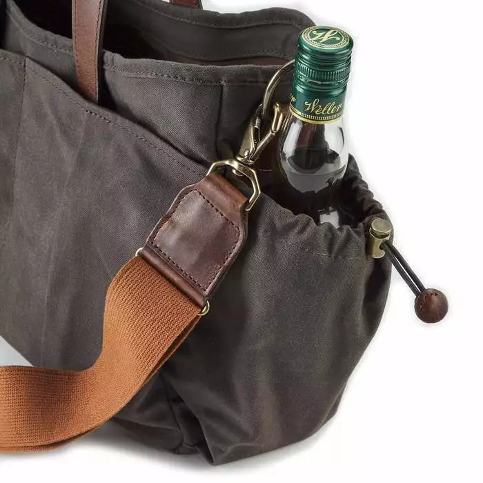 Tom Beckbe Accessories Canvas Utility Bag (Bark) 5 Tom Beckbe Accessories Canvas Utility Bag (Bark)