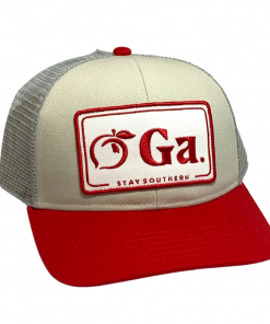 Peach State Pride Trucker Hat (Peach GA) Gifts For Him
