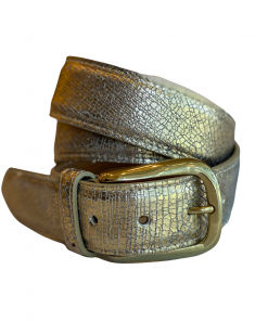 Only Options Accessories Gold Crackle Belt