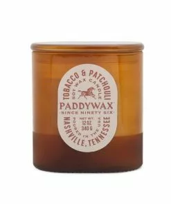 Paddywax Gifts For Him Vista 12oz Candle Amber (Tobacco & Patchouli)