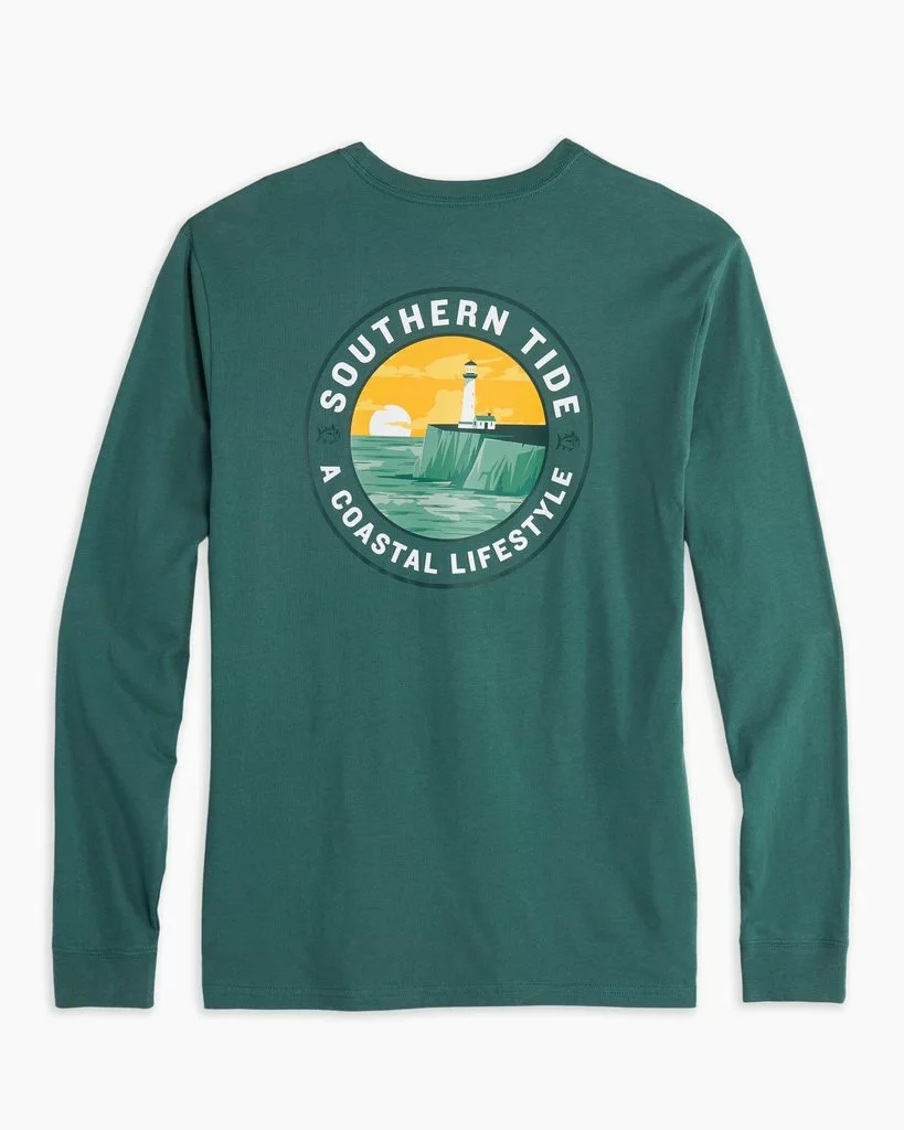 Southern Tide Costal Lifestyle Tee (Mallard Green) Tops 3 Southern Tide Costal Lifestyle Tee (Mallard Green) Tops