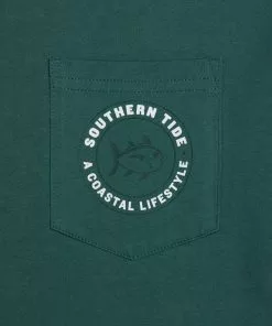 Southern Tide Costal Lifestyle Tee (Mallard Green) Tops