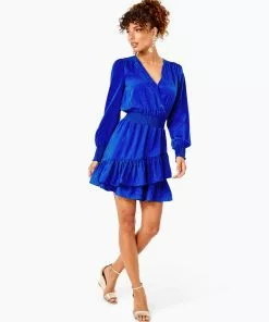 Lilly Pulitzer Christina Dress (Ikat Blue)