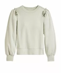 Marie Oliver Tops Cappie Pullover (Glacier)