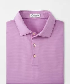 Peter Millar Tops Jubilee Performance Jersey Polo (Rosebay)