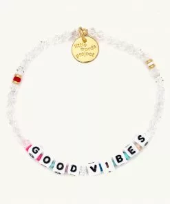 Little Words Project Jewelry Good Vibes Bracelet (Minimal)